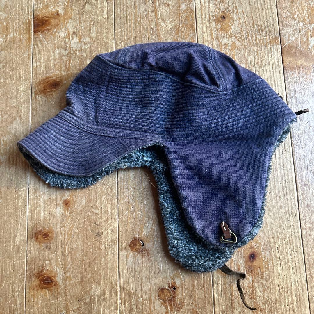 KAPITAL ヴィンテージ加工 コーデュロイ × ボア ポストマン