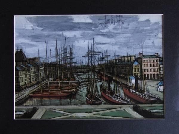 ベルナール・ビュッフェ、Le Havre,le bassin de commer