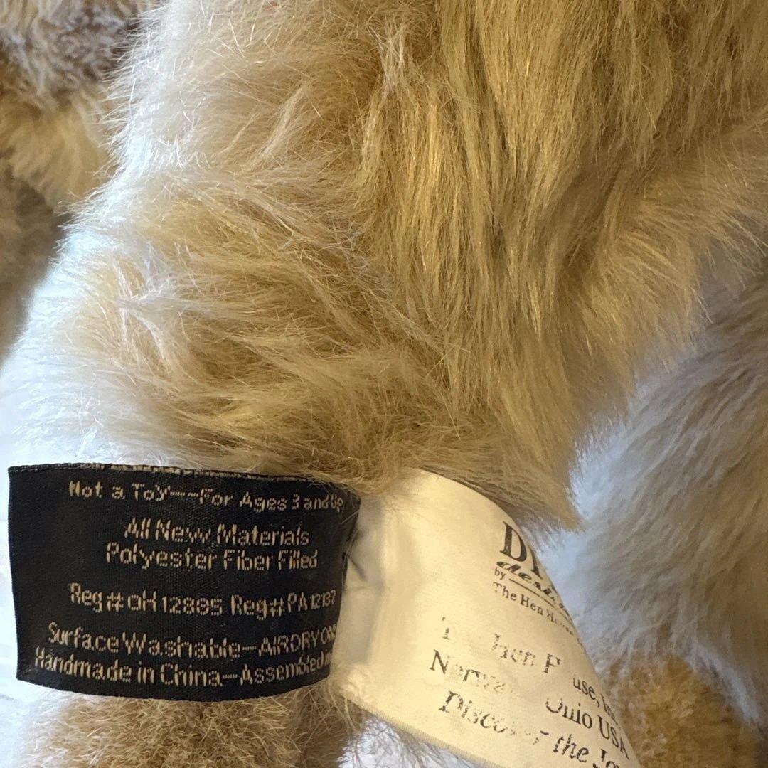 ditz ゴールデンレトリバー　フットレスト　ぬいぐるみ　大型