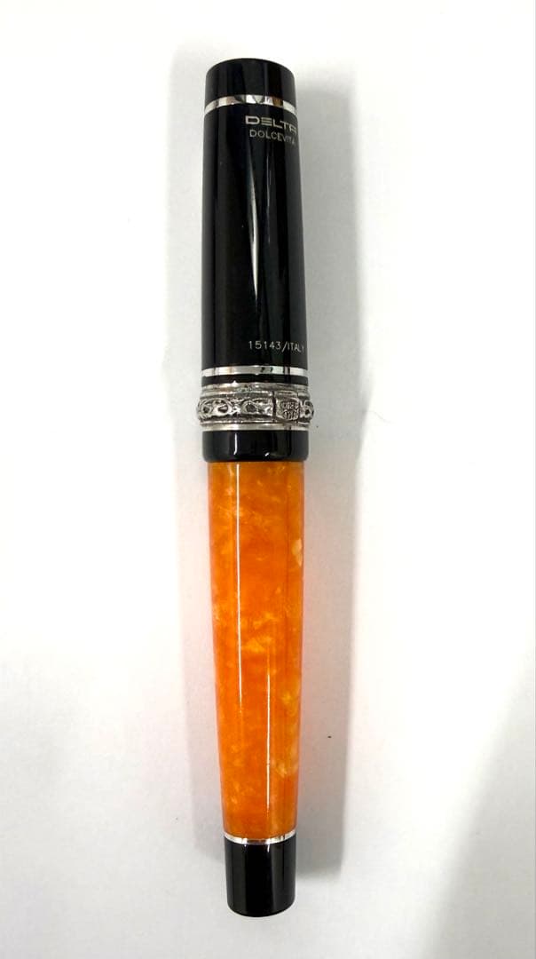 デルタ　ドルチェビータ　ミディアム　万年筆　14k F