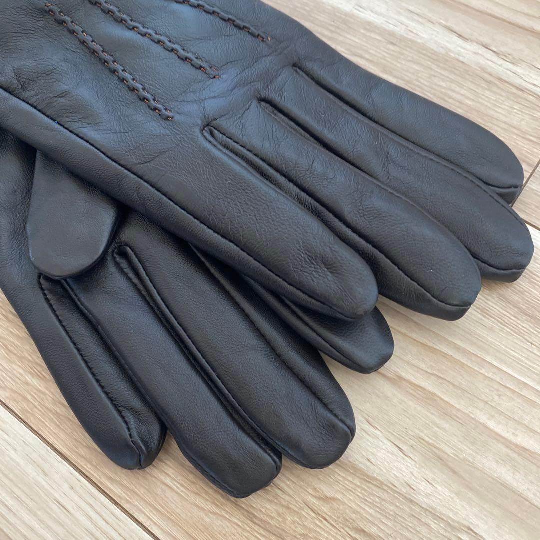 スマートフォン対応　【新品】　dents デンツ 革手袋