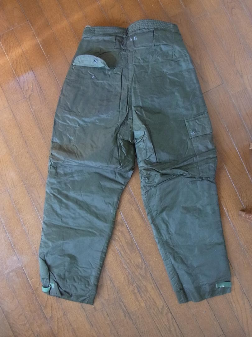 1960年代米海軍の極寒地用作業ズボン A-1 サイズM