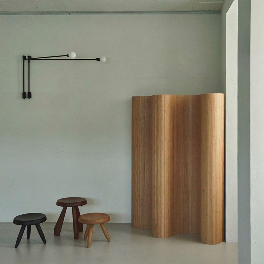 Artekウッドカーブパーテーション screen 100