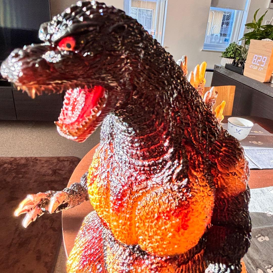 東宝30ｃｍシリーズ　ゴジラ　1995　後藤彩色所カスタムクリアオレンジＶｅｒ．