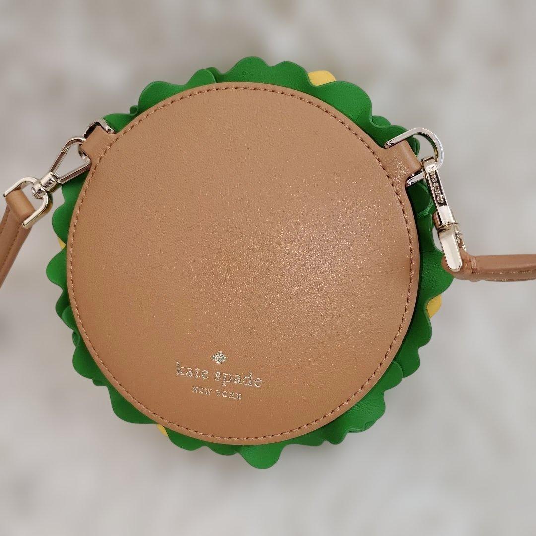 ⭐未使用級⭐kate spade ハンバーガー型 ショルダーバッグ レザー