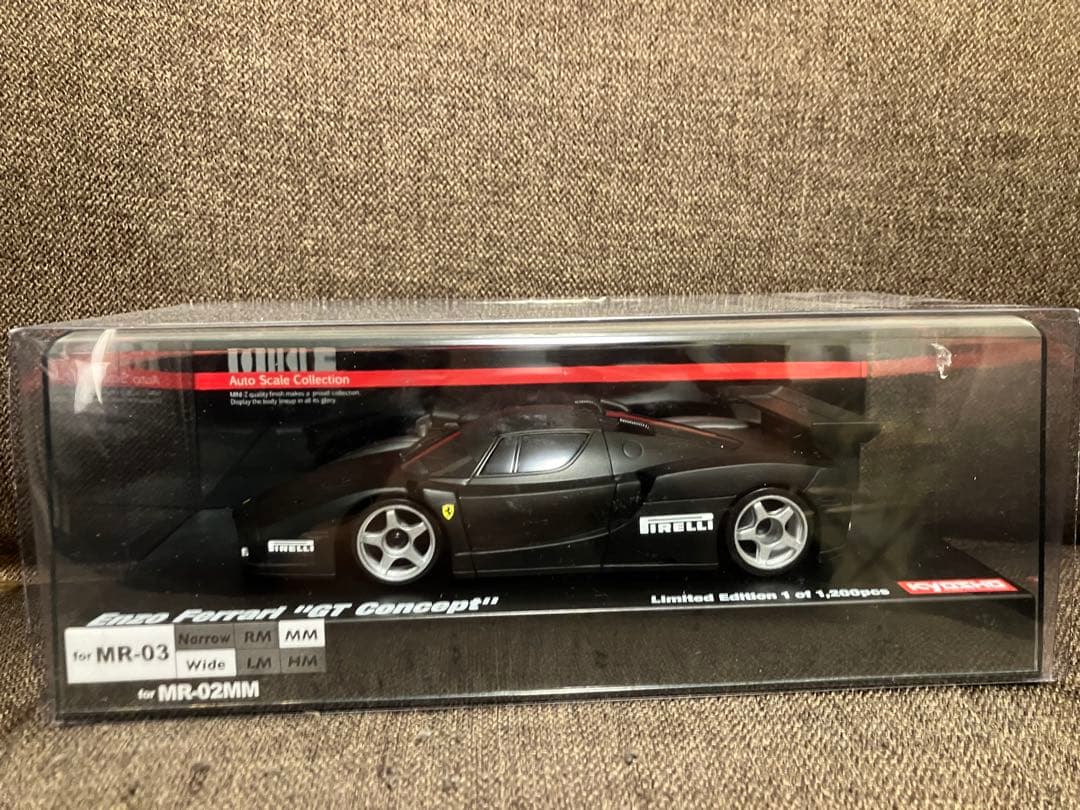 京商 ミニッツ エンツォ フェラーリ GT コンセプト マットブラック