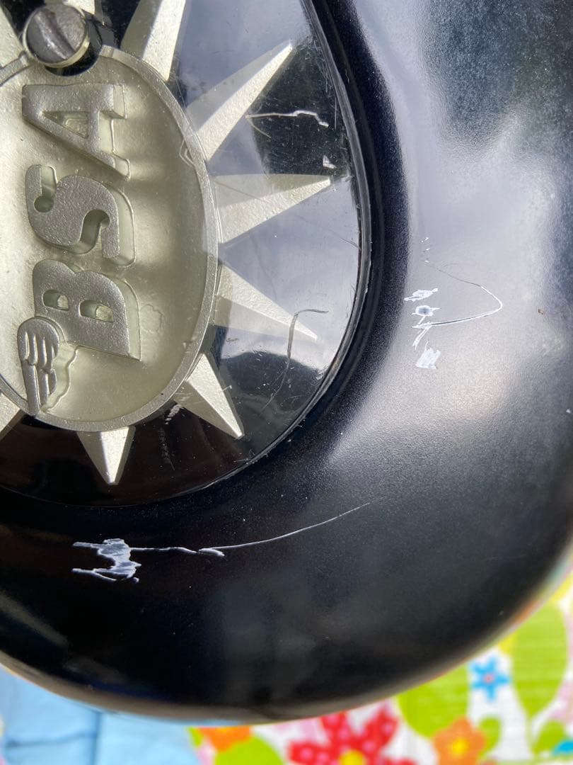 BSA C-15 ガソリンタンク