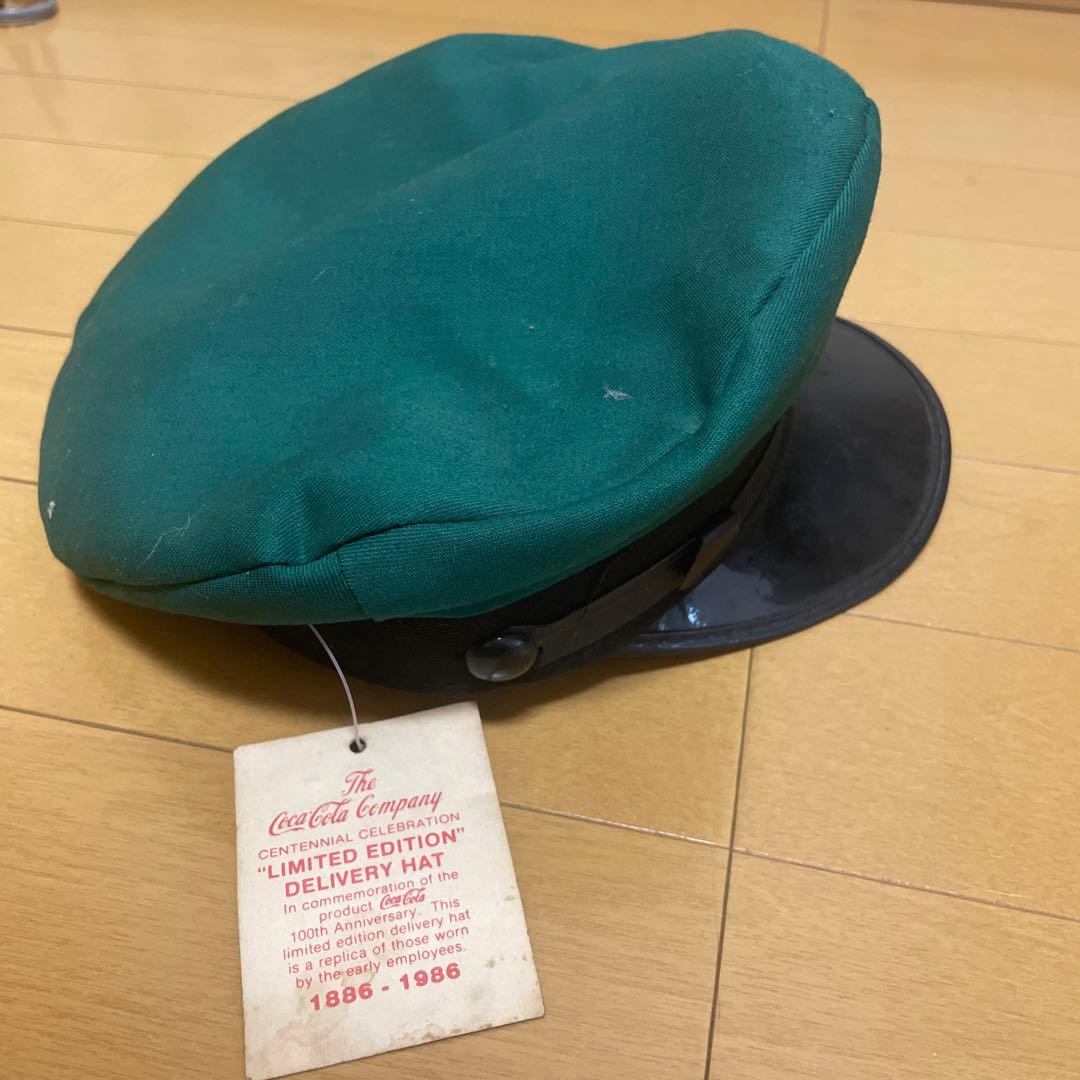 【美品タグ付き】100周年記念　コカコーラ　デリバリーハット