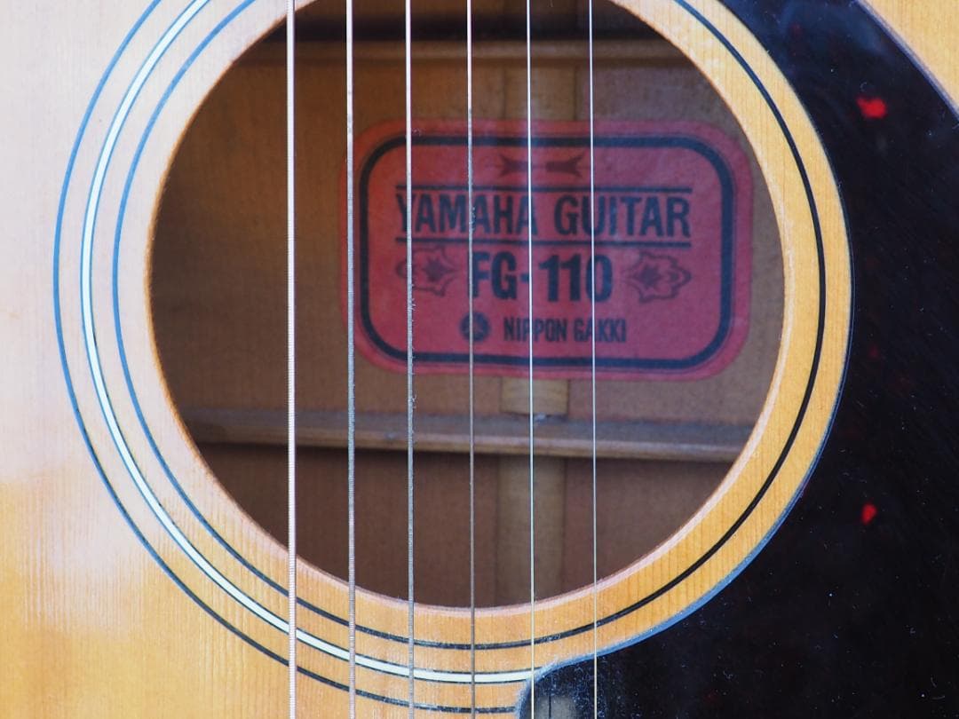 ジャパンヴィンテージ！ヤマハ　FG-110　赤ラベル♪　１９６０年代！