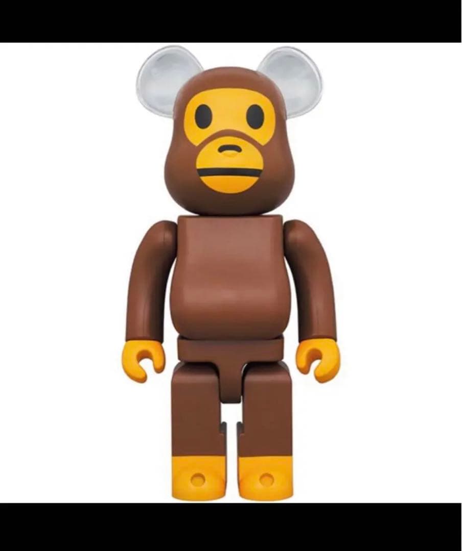 bape ベアブリック　MILO(R) EAR CLEAR Ver400％