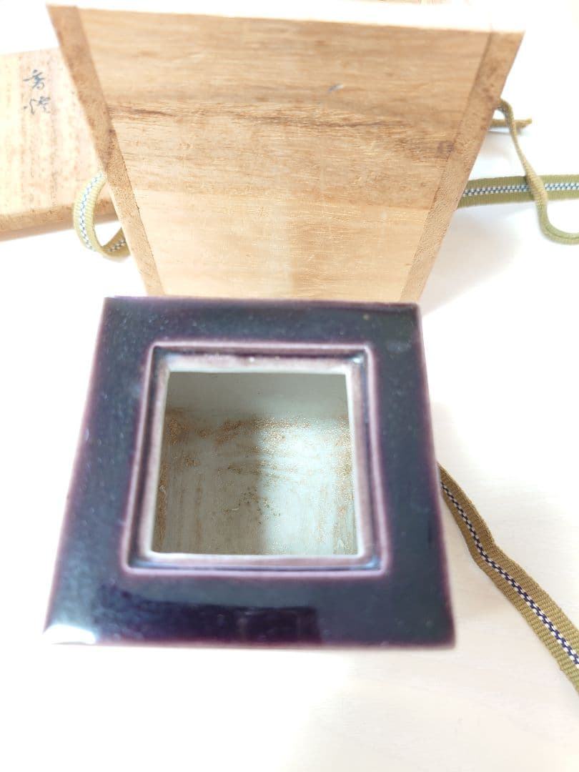 海外コレクターさん必見　二代徳田八十吉　香炉　Tokuda Yasokichi