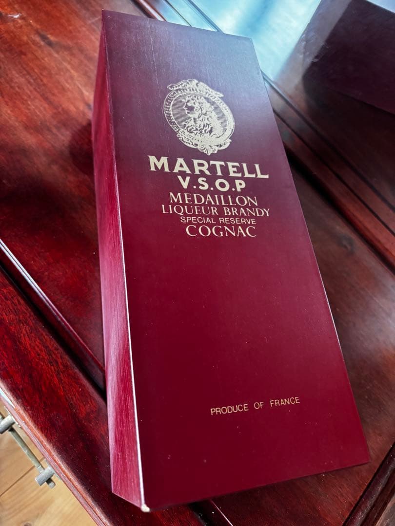 MARTELL Medaillon マーテルメダイヨン V.S.O.P 木箱付