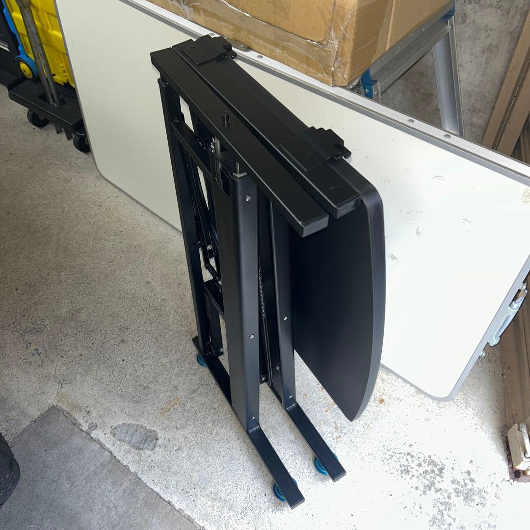 清掃済み　E-WIN スタンディングデスク 昇降デスク　折り畳み