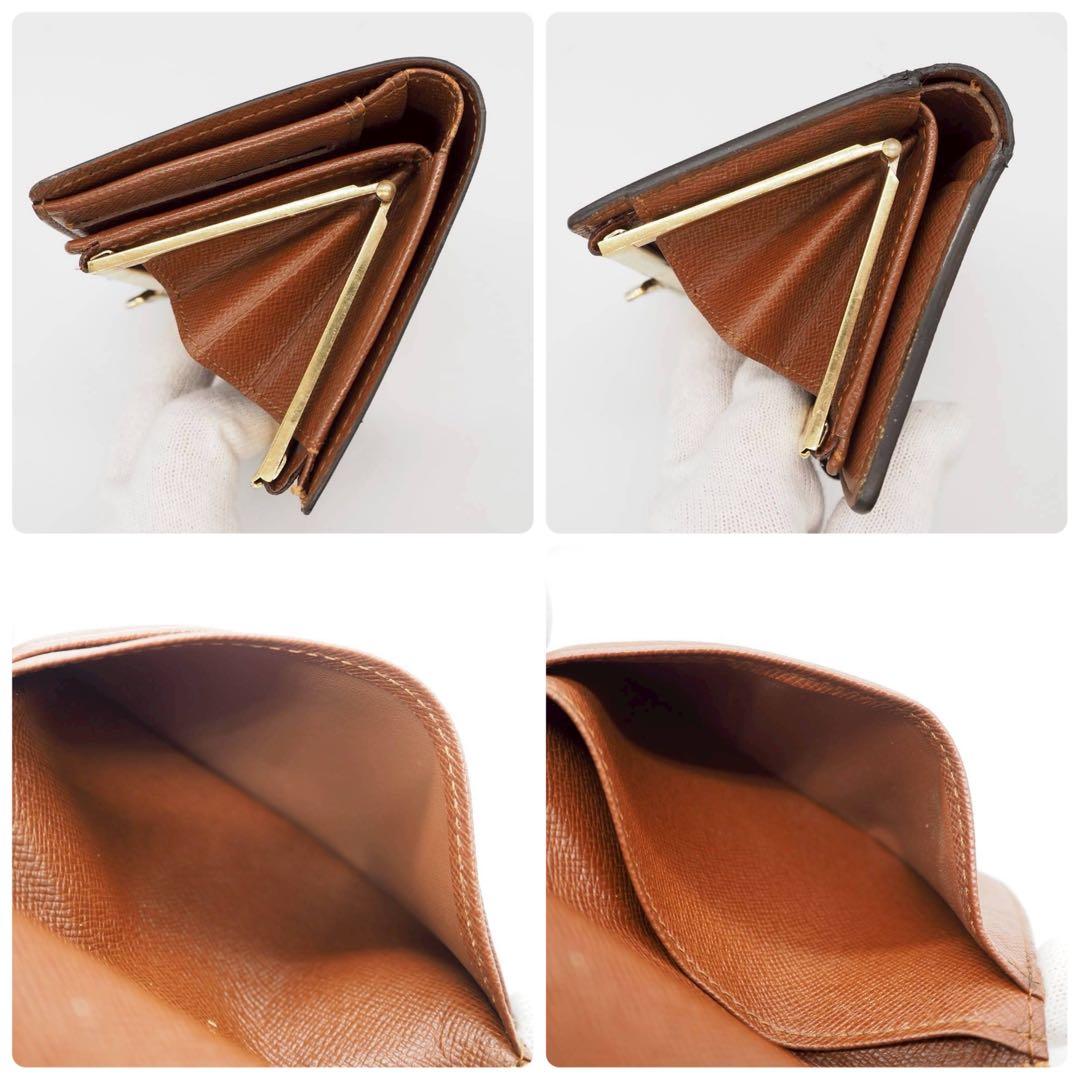 ルイヴィトン ヴィエノワ 二つ折り財布 がま口 モノグラム コンパクト