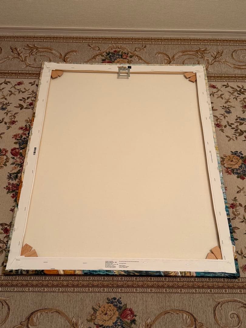 90cm × 70cm ゴッホ　ドーブル　キャンバスアート　Lサイズ　ポケカ