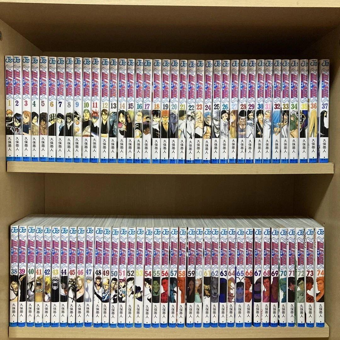良品❗️送料無料❗️ブリーチ全巻1〜74巻 久保帯人
