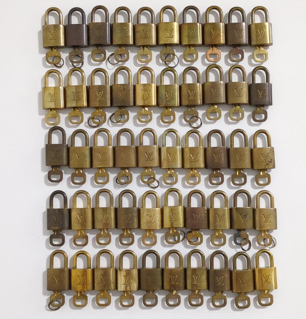 ルイヴィトン パドロック/南京錠 50個セット キー各1本付