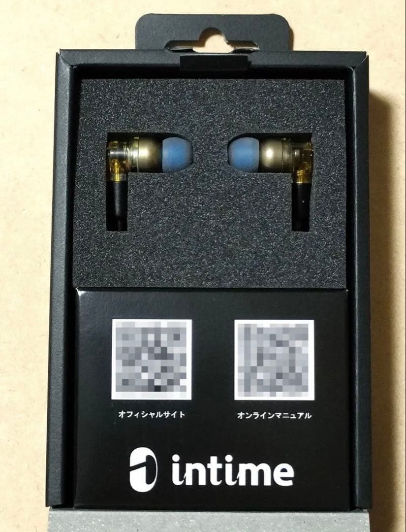 intime 轟MarkII mmcx リケーブル可能イヤホン