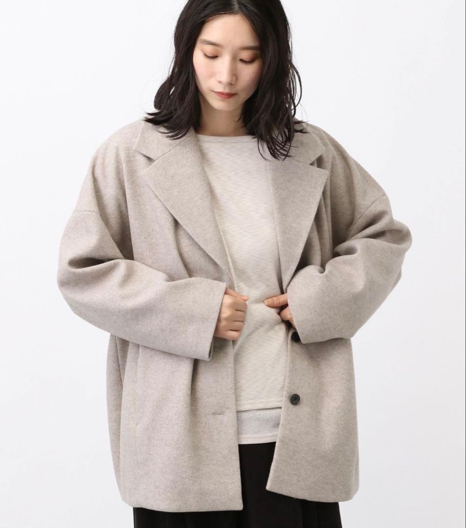 【未使用品】studio CLIP コクーンミドルコート