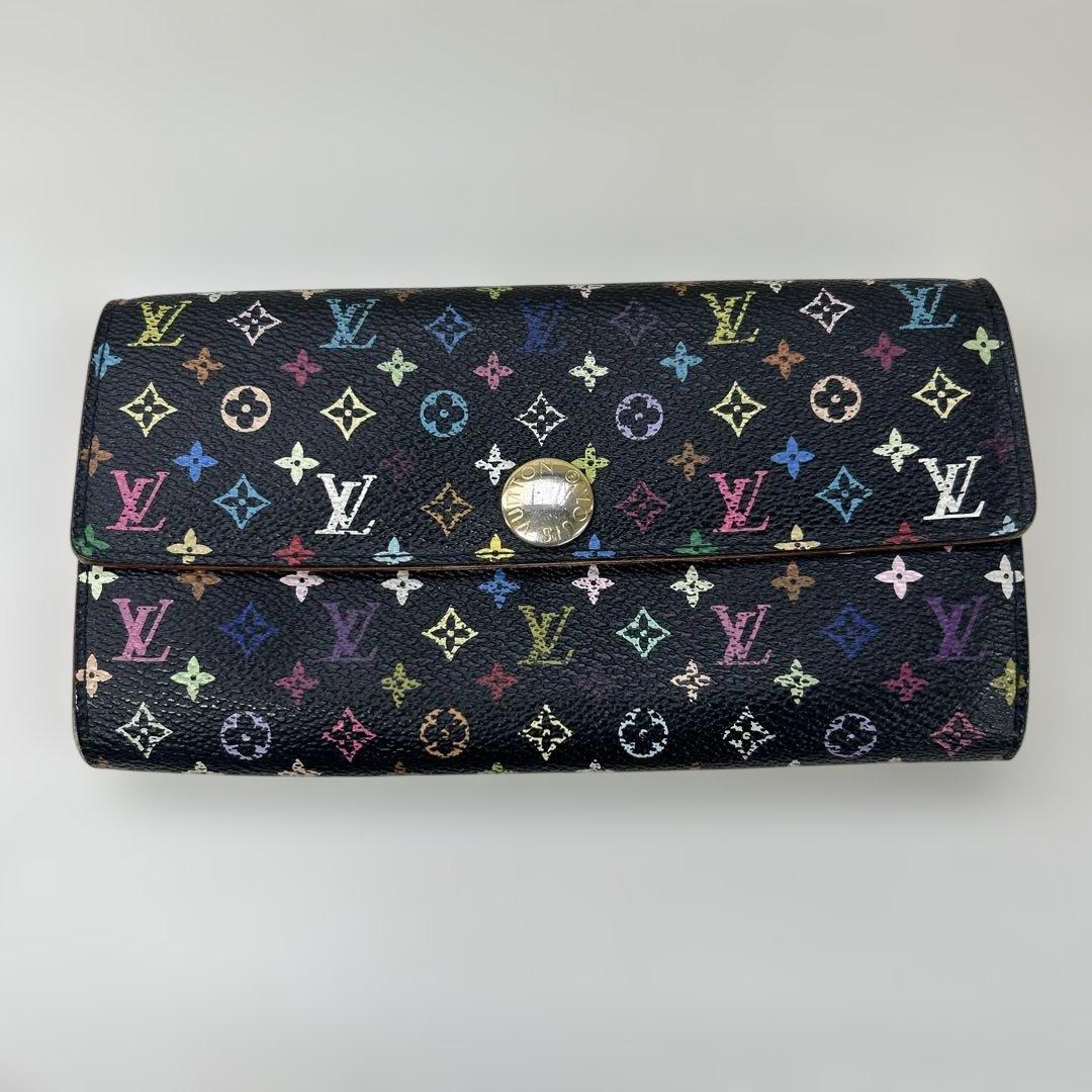 Louis Vuitton マルチカラー 長財布