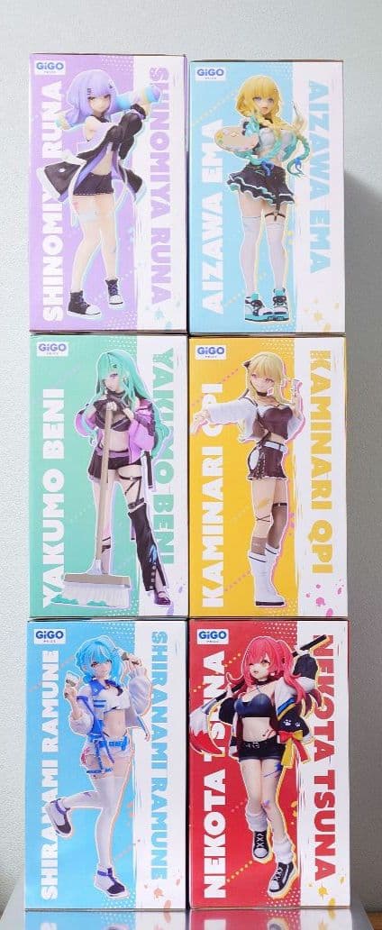 ぶいすぽっ フィギュア 白波らむね 猫汰つな 八雲べに 神成きゅぴ 紫宮るな 他