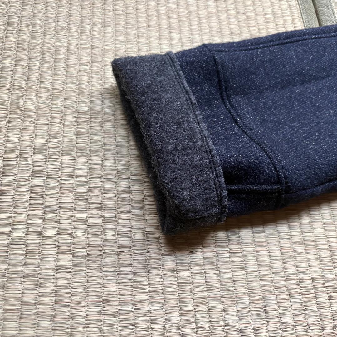 MITTAN 端切半纏 紺杢 サイズ2 ウール 尾州産