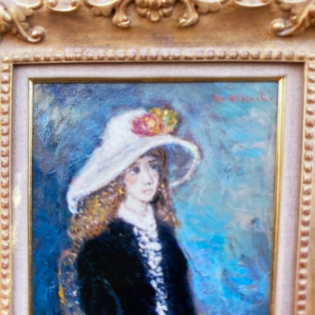 絵画　油絵　油彩画　優美　華麗　美品　アート