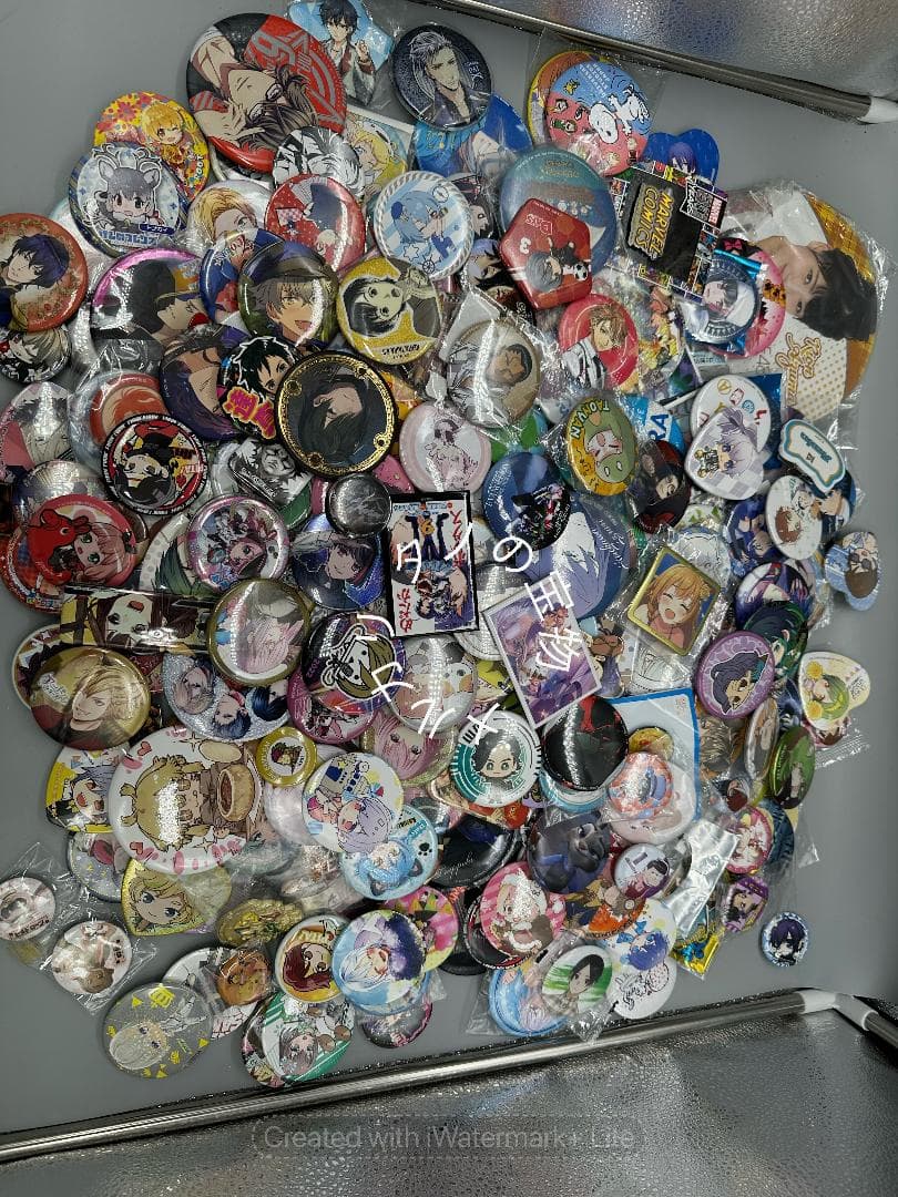 正規品 アニメ マンガ バラエティ 缶バッジ 約300点 まとめ売り