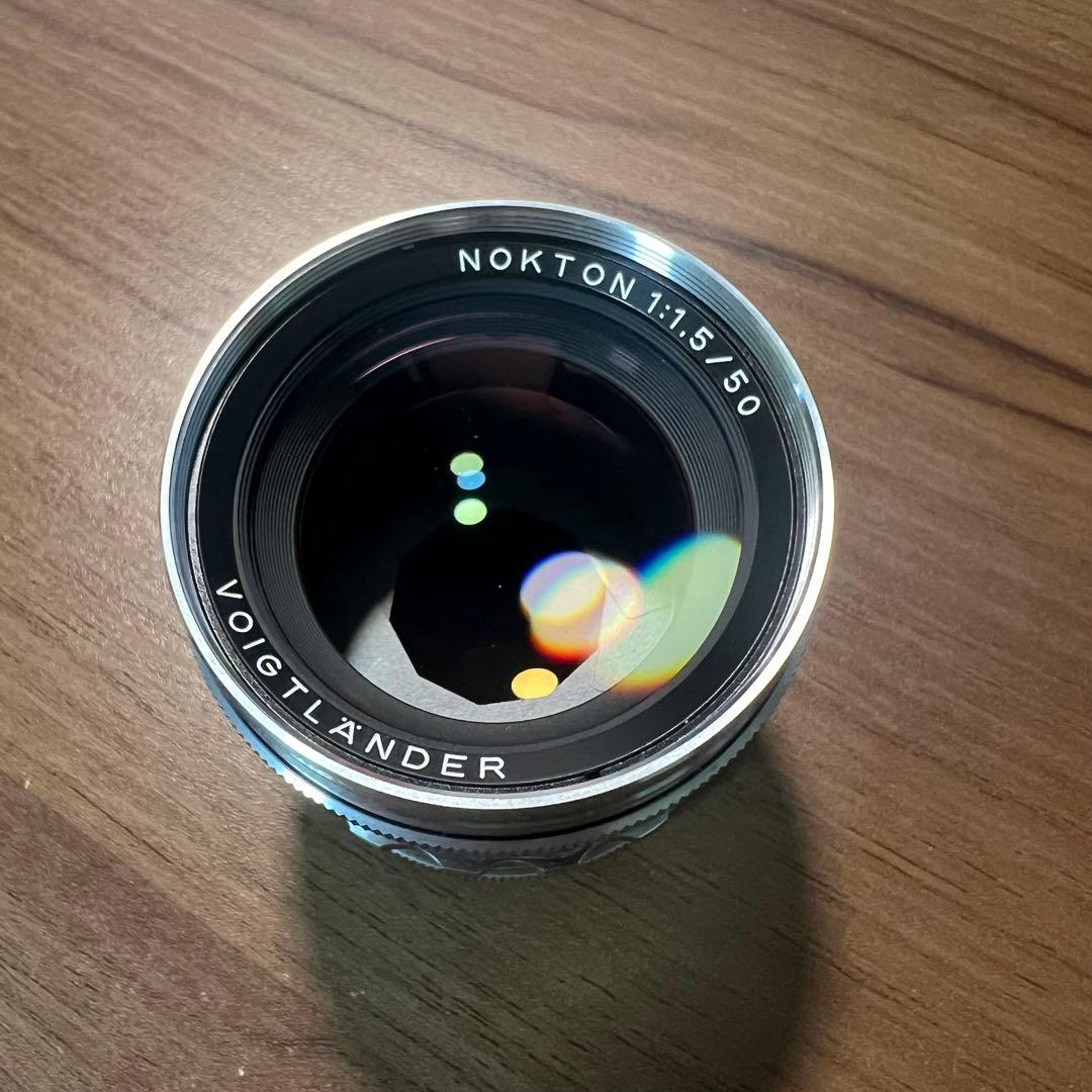 NOKTON 50mm F1.5 Aspherical VM　フォクトレンダー