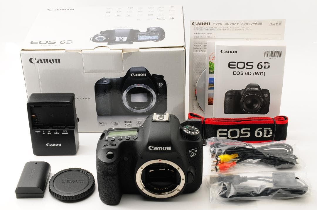 【箱付　ほぼ新品】 キャノン Canon EOS 6D ボディ