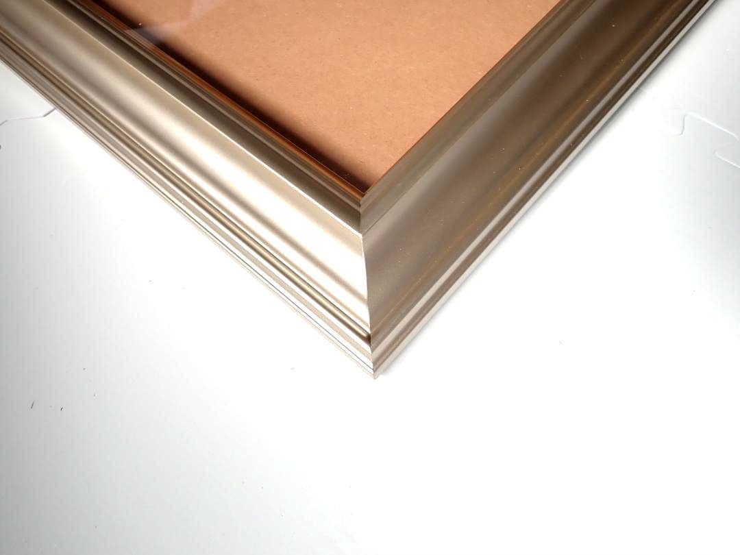 額縁 油彩 F10 アクリル板UVカット 未使用 日本製 【送料込・匿名発送】