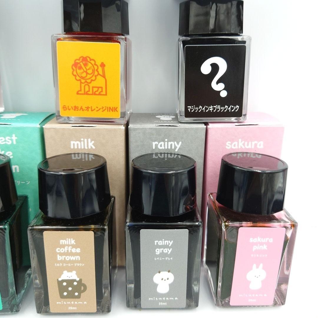 まとめ売り　万年筆インク　8本セット　SAILOR　mizutama ガラスペン