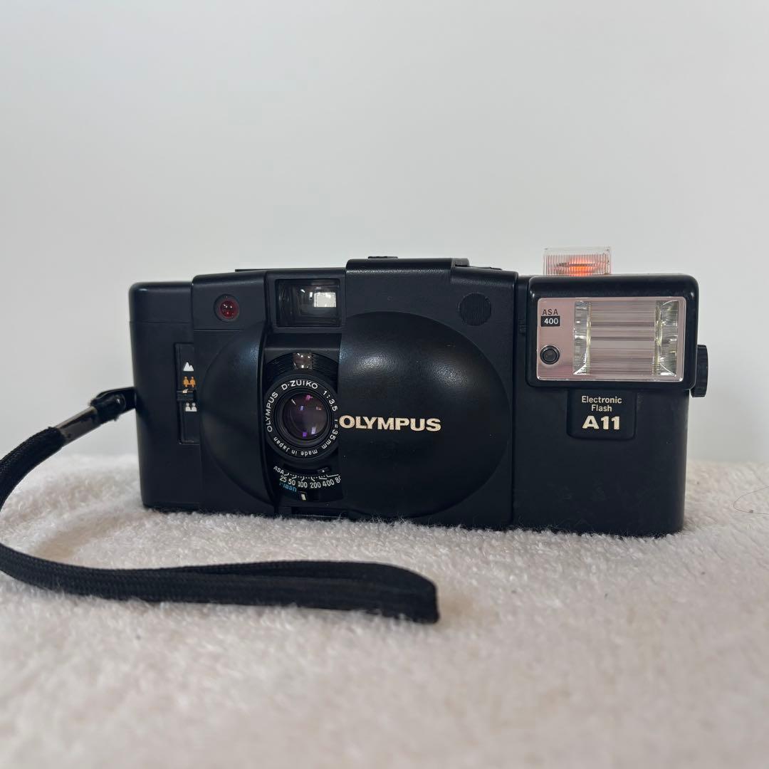 【美品値下げ】オリンパスOLYMPUS XA2+A11 コンパクトフィルムカメラ