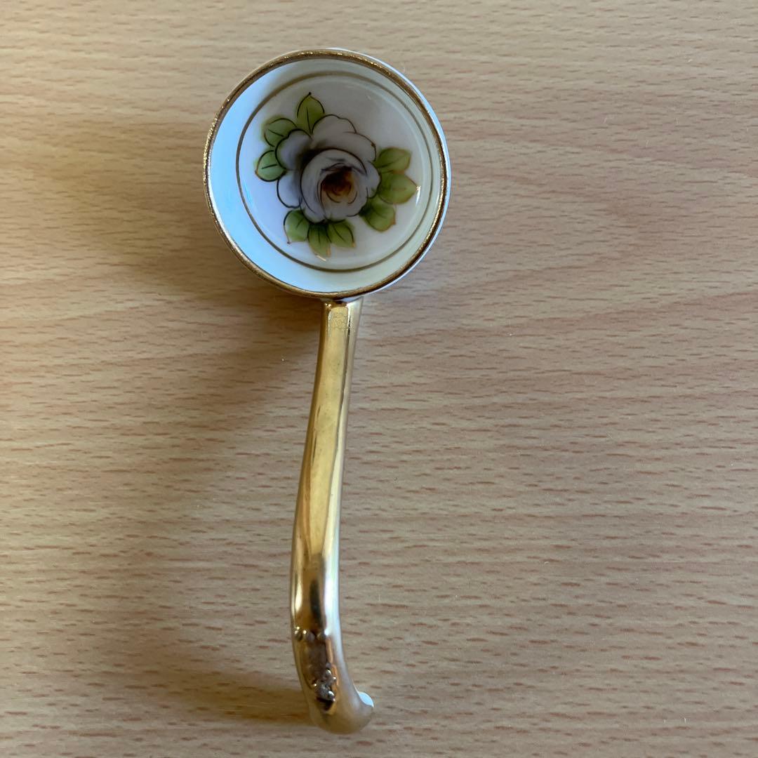 4. オールドノリタケNoritake-M印　ボウル、ソーサー、スプーンのトリオ