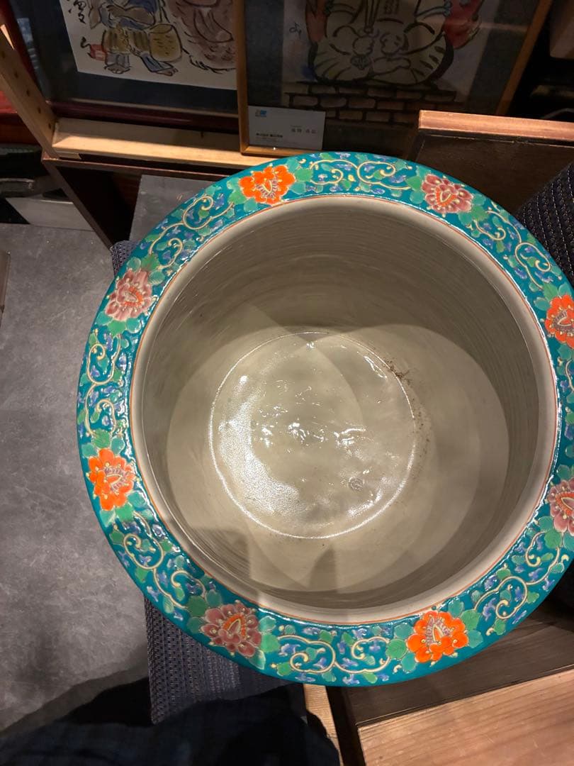 火鉢　十錦手　古伊万里　伊万里　傷無し