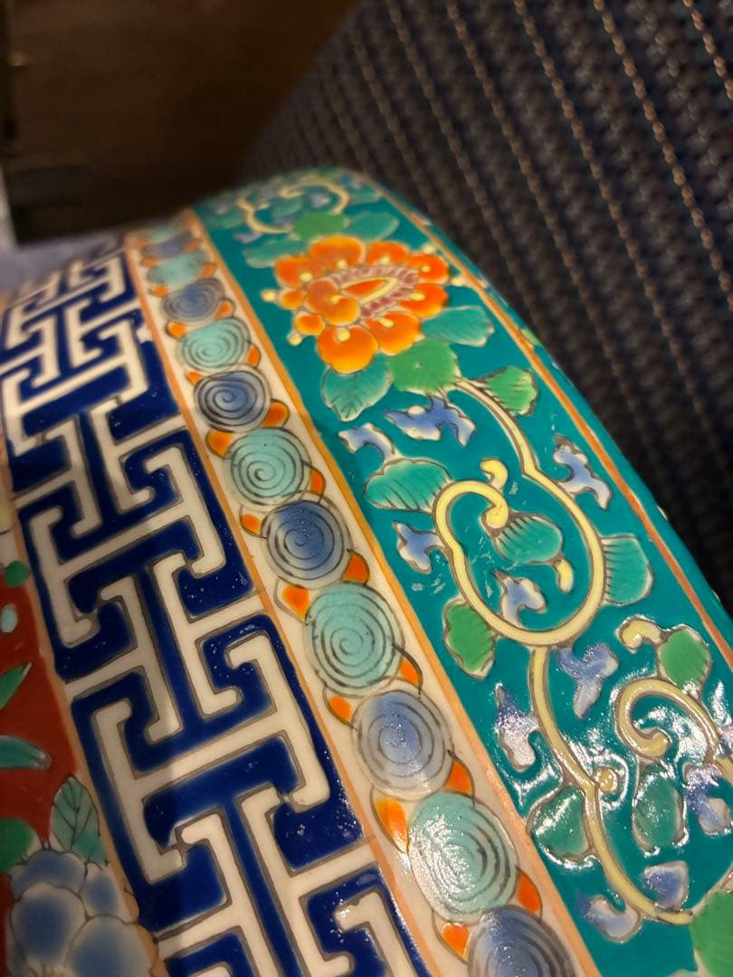 火鉢　十錦手　古伊万里　伊万里　傷無し