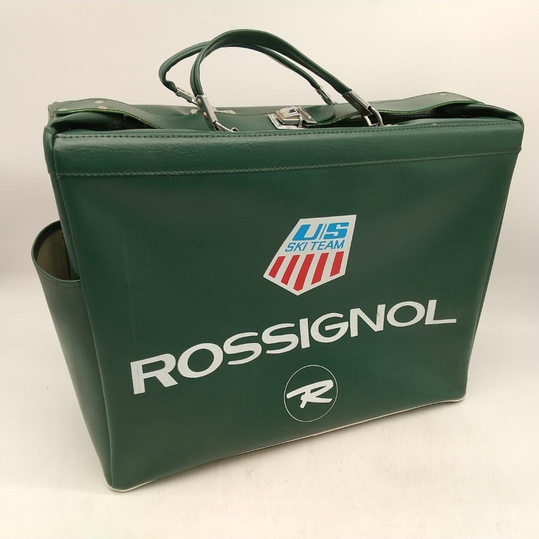 3070番 ROSSIGNOL ロシニョール ボストンバッグ グリーン