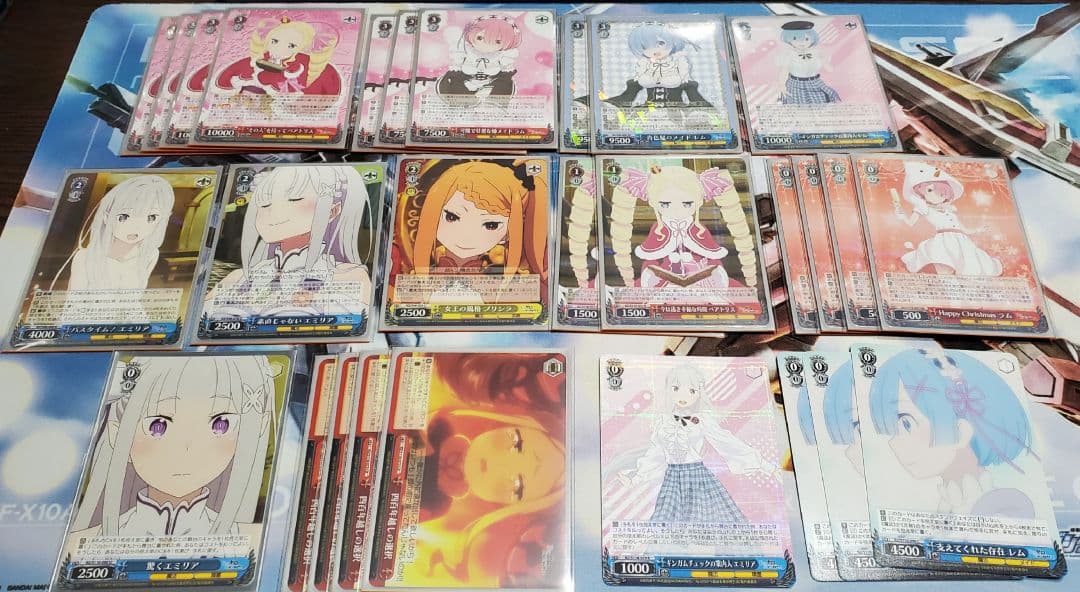 ヴァイスシュヴァルツ リゼロ　8門デッキ+扉デッキパーツ