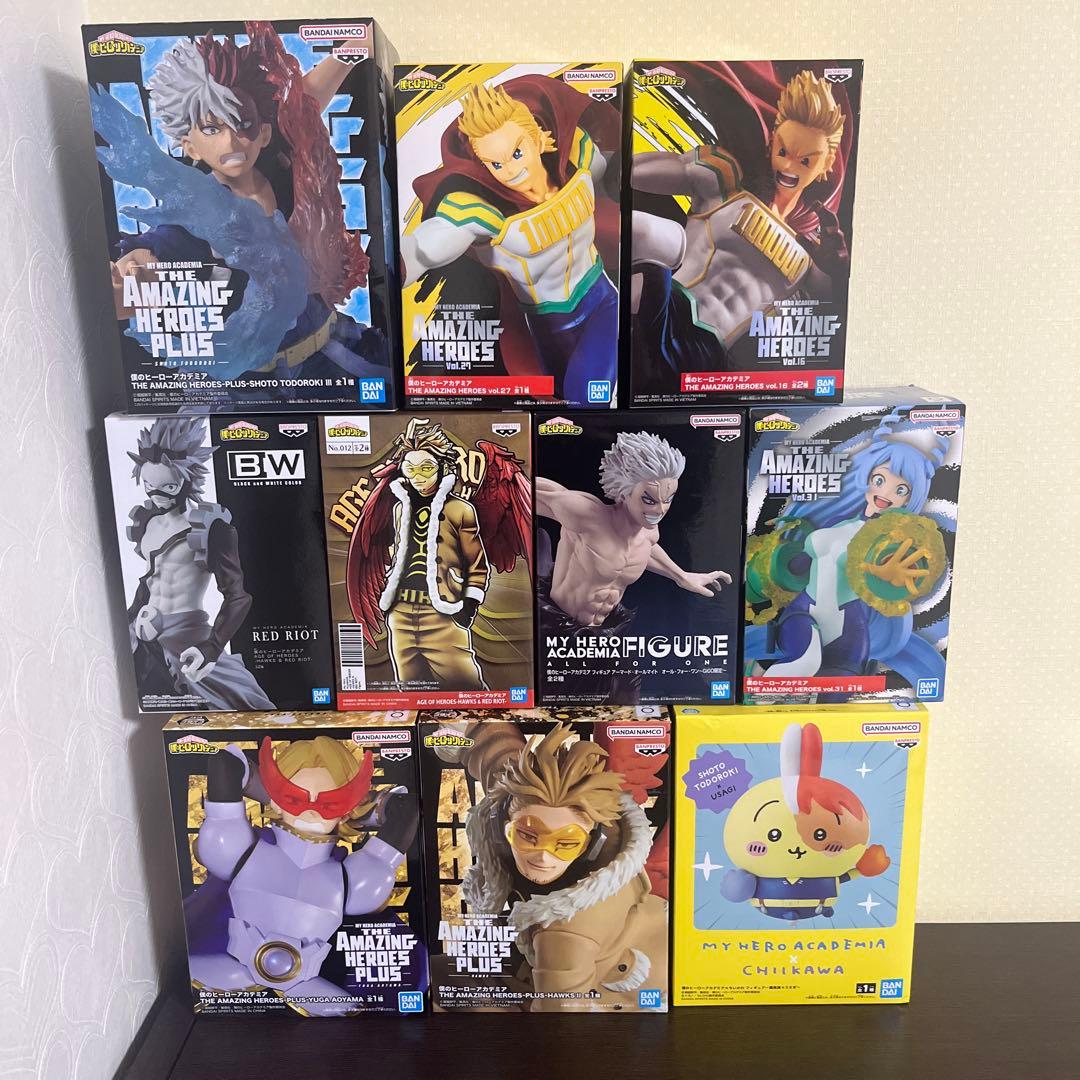 僕のヒーローアカデミア プライズフィギュア　まとめ売り　新品未開封