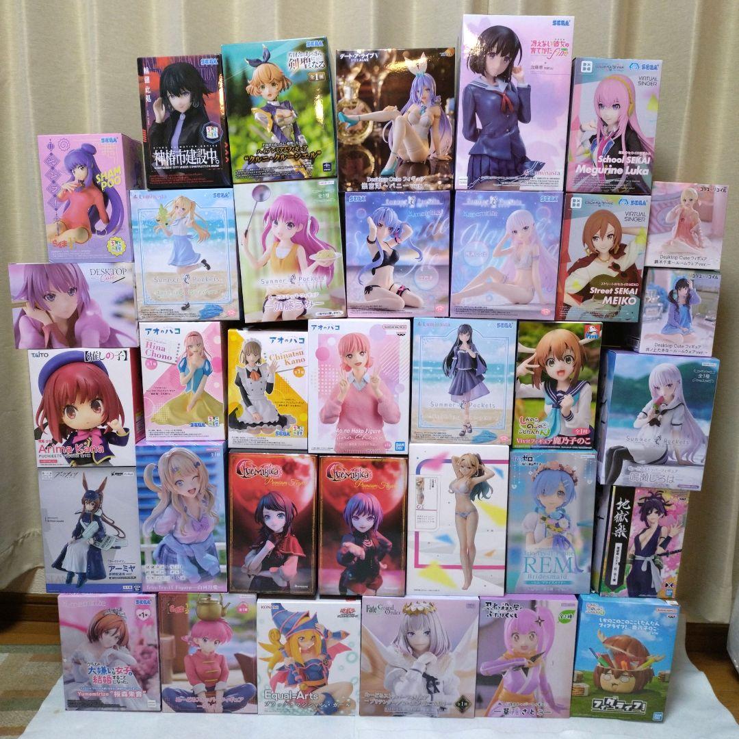 美少女　プライズ　フィギュア　34点