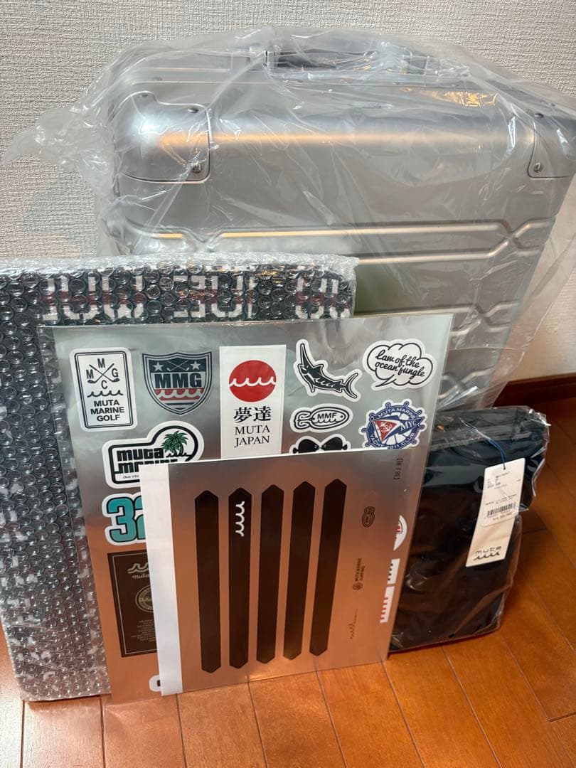 今月いっぱいmuta marine キャリーケース　38L 新品未使用品