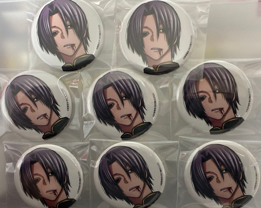 桃源暗鬼 印南幽 コミケ C107チャイナ 缶バッジ