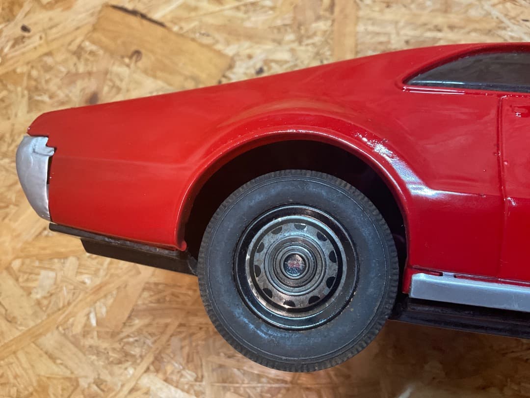 ATC アサヒ玩具 日本製 当時物 TORONADO ブリキ 特大 40cm