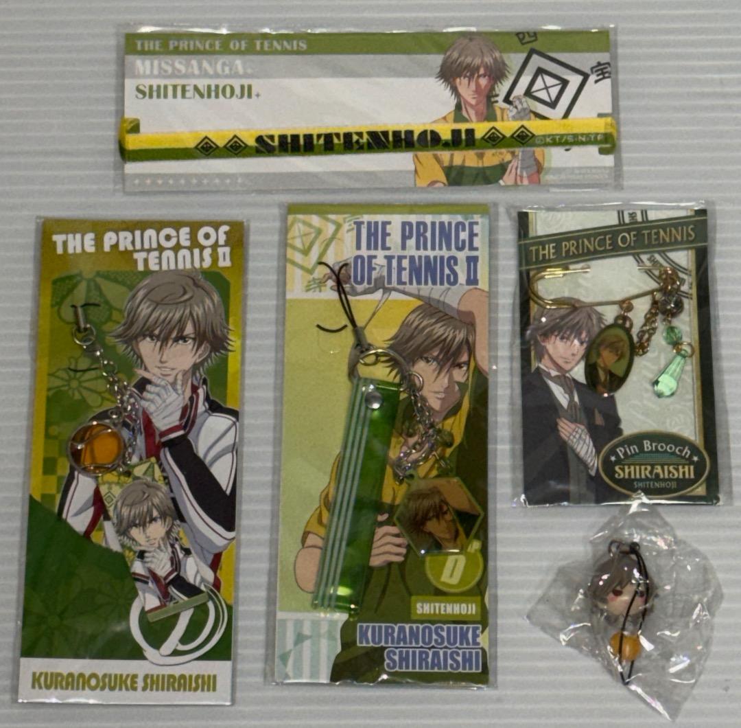 テニスの王子様 白石蔵ノ介 四天宝寺 テニプリ フィギュア 缶バッジ ステッカー