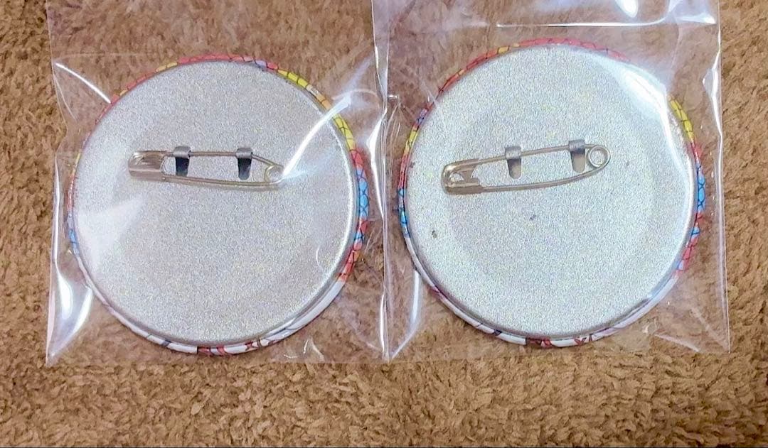 マッシュル　バースデー缶バッジ　海外限定　セット売り