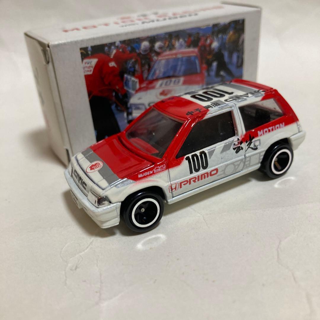 トミカホンダシビックMOTION RACING HPRIMO 出光100