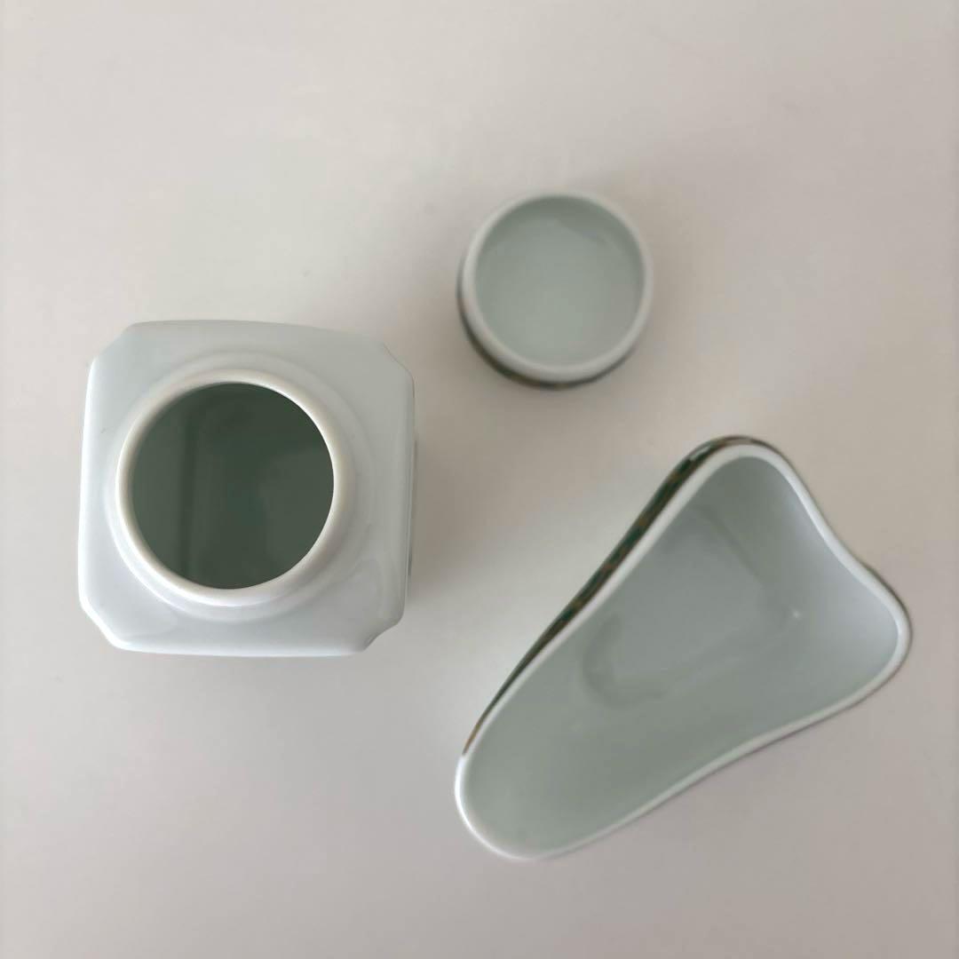 【売茶】煎茶道具セット　急須　グリン玉　煎茶碗　建水　湯冷し　茶入　5客　売茶翁