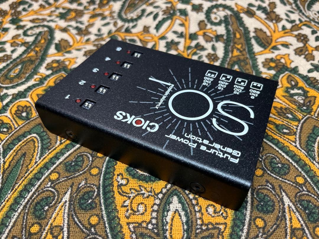 CIOKS SOL パワーサプライ 電圧切替 9V 12V 15V 18V