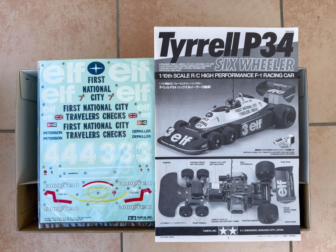 ホビーラジコン TAMIYA 49154 Tyrrell P34 SIX WHEELER