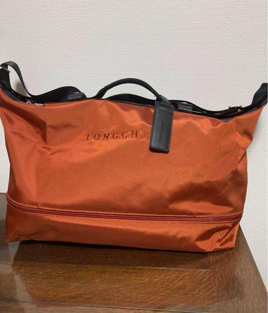 LONGCHAMP オレンジ ボストンバッグ［お値下げしました！］